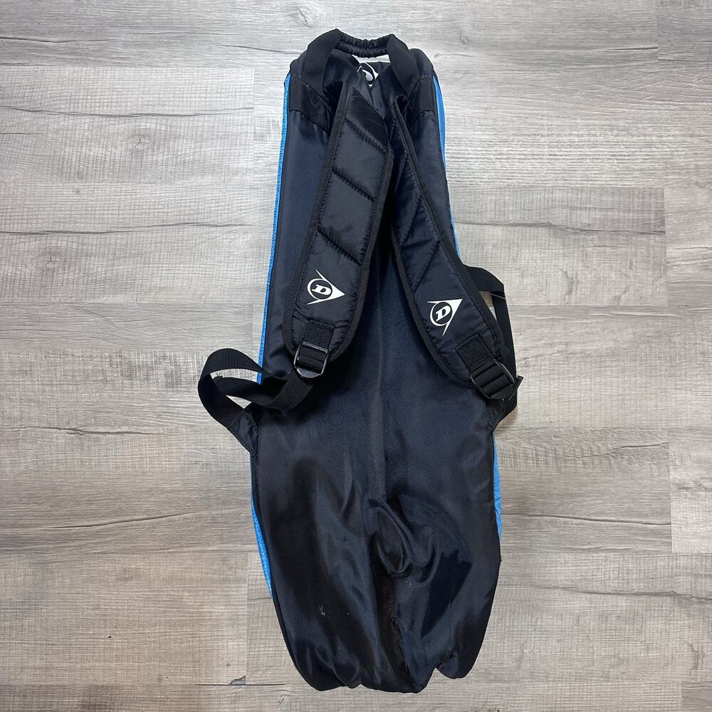Dunlop Sport Bio Tour 6-Racket (6RKT) Thermo Tennis Racquet Bag Black/Blue NEW - Picture 5 of 6